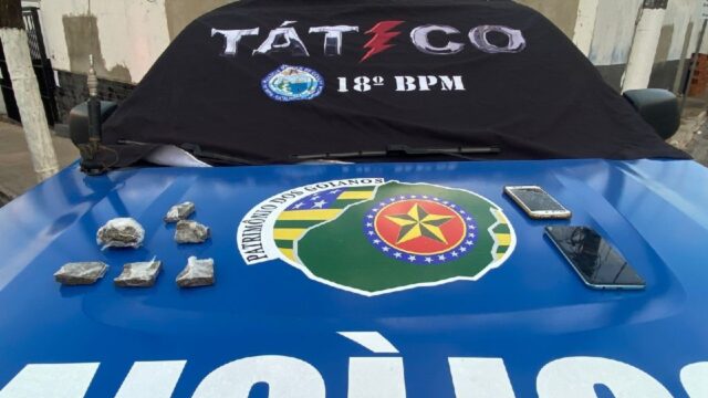 Em Catalão, menor de 15 anos é apreendida após ser flagrada transportando drogas em moto