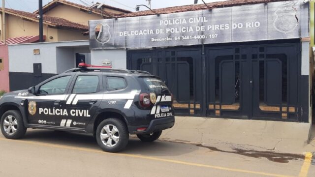 Homem é conduzido à delegacia após furtar radiadores de caminhão em Pires do Rio