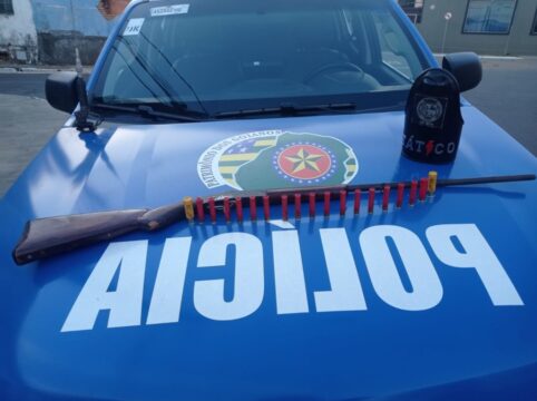 Mulher é presa em Davinópolis por posse irregular de arma de fogo
