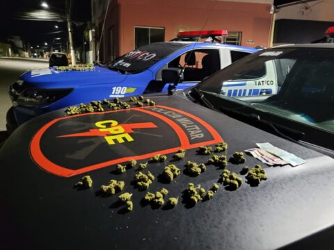 Em operação Integrada, PM e PRF prendem suspeitos por tráfico interestadual e apreende drogas na BR-050, em Catalão