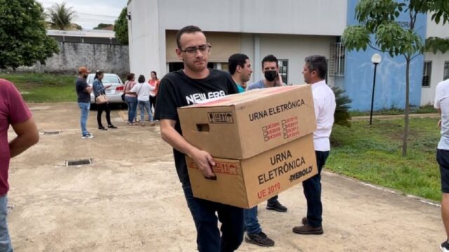 TRE começa o transporte de urnas eletrônicas para os locais de votação em Catalão e cidades vizinhas