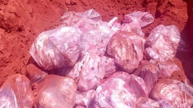 Em Marzagão, BRMRural e Agrodefesa apreende meia tonelada de carnes bovina imprópria para o consumo