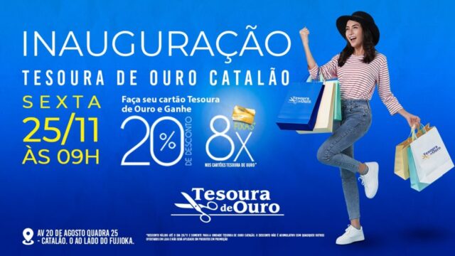 Tesoura de Ouro inaugura sua primeira loja em Catalão (GO)