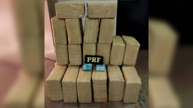 Mais de R$ 21 milhões em cocaína são apreendidos pela PRF na BR 452, em Itumbiara