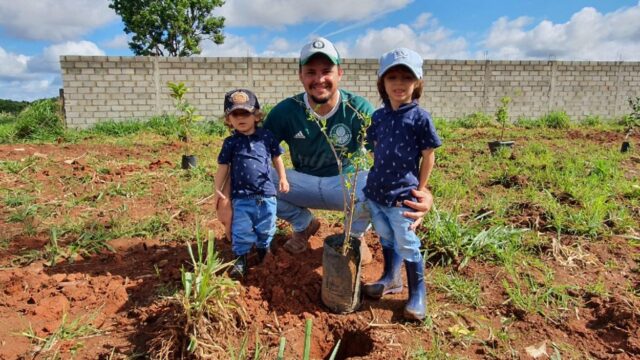 Em Catalão foram plantadas 500 mudas durante a Virada Ambiental