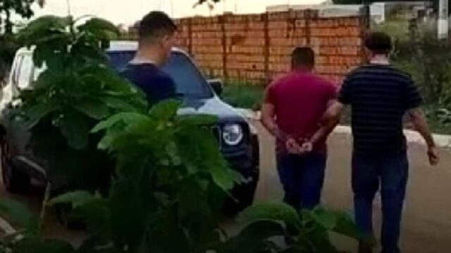 Homem é preso em Ipameri após matar namorada no MT e dizer que ela fugiu com caminhoneiro