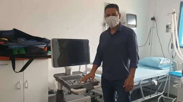 Três Ranchos: Prefeitura e Secretária de Saúde entregam sala de emergência e ultrassom para UMS