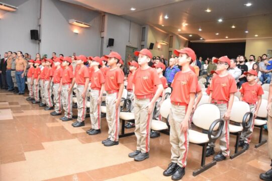 Em Catalão: Corpo de Bombeiros Militar promove formatura do Programa Educacional Bombeiro Mirim 2022