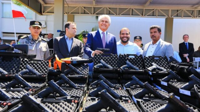 Polícia Militar de Goiás recebe 15 mil novas armas