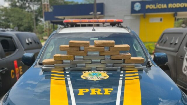 PRF apreende carregamento de cocaína avaliado em mais de R$ 25 milhões na BR 060 em Goiânia