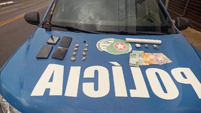 PM apreende drogas e prende quatro suspeitos em Catalão