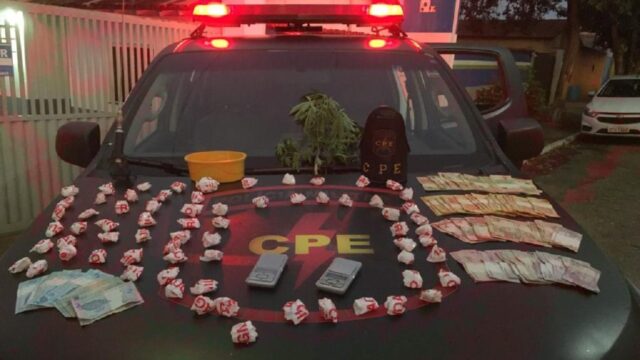 Em Ipameri, mulher de 40 anos é presa com drogas avaliadas em mais de R$ 30 mil