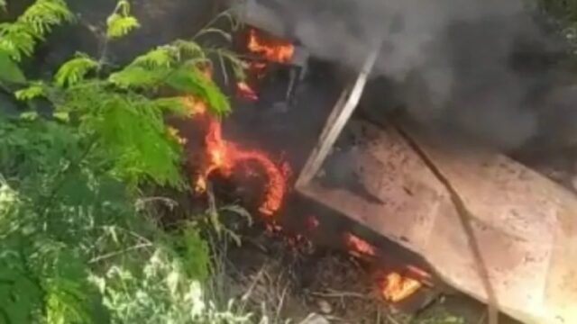 Após ser chamado para combater incêndio em caminhão, pai descobre que filho morreu em acidente em rodovia de Pontalina