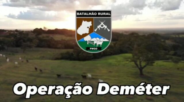 Para reforçar a segurança na zona rural de Goiás, PMGO lança a Operação Deméter