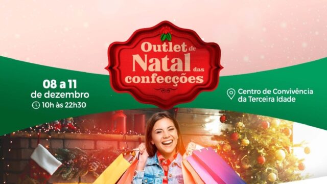 Outlet de Natal das Confecções acontecerá na próxima semana em Catalão