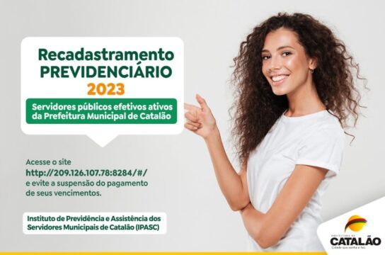 IPASC convoca servidores públicos efetivos ativos para recadastramento