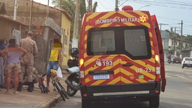 Criança fica ferida ao colocar pé em raio de bicicleta, em Catalão