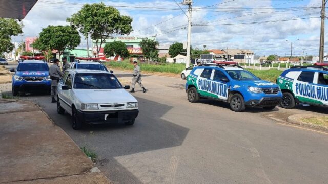 Em uma ação rápida, Polícia Militar recupera veículo furtado e prende suspeito