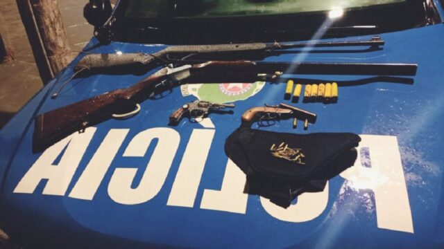 Em Catalão, homem é preso após ameaçar esposa e por posse irregular de arma de fogo