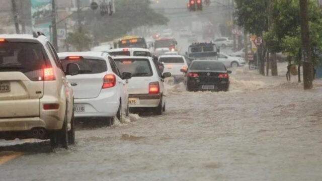 Goiás tem alerta para tempestades nesta segunda