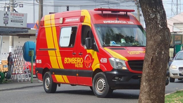 Idosa é atropelada por moto em avenida de Catalão