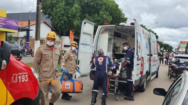 Idosa e criança são atropeladas ao tentar atravessar avenida em Catalão