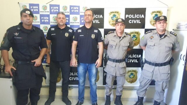 CATALÃO/UBERLÂNDIA: Operação confiança entre Polícia Civil e Militar resulta na prisão de onze suspeitos, apreensões de armas e veículo