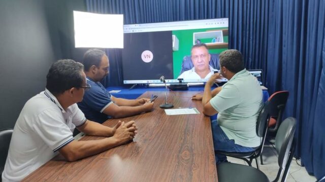 Dirigentes do Sindicato Metabase participa de reunião com representantes da empresa Bioética