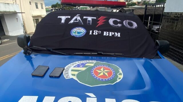 Tático recupera celular furtado e prende ladrão em Catalão