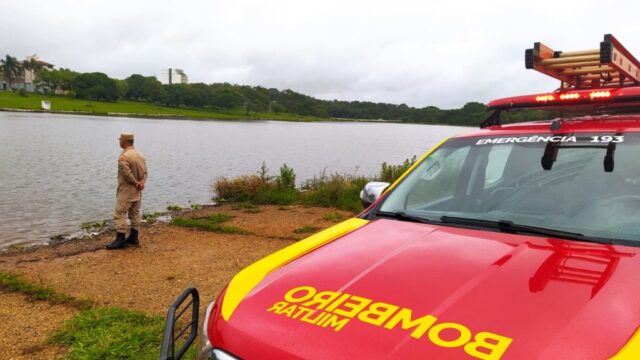 Catalão: com alerta de chuva volumosa, Corpo de Bombeiros realiza ação preventiva nas represas da cidade