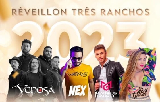 Prefeitura de Três Ranchos divulga programação da festa de Réveillon