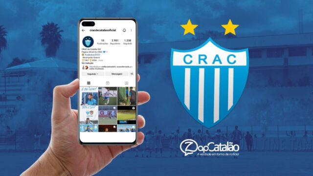 Conheça as novas redes sociais do Clube Recreativo e Atlético Catalano - CRAC