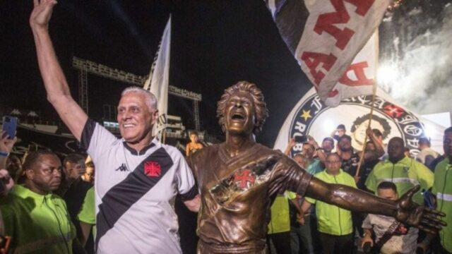 Roberto Dinamite, maior ídolo do Vasco, morre aos 68 anos