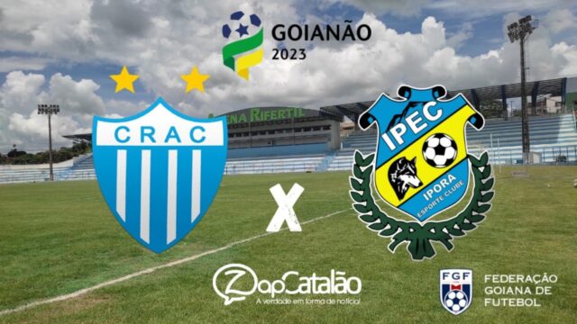 Crac estreia em casa na Arena Rifertil contra o Iporá, pela segunda rodada do Goianão 2023