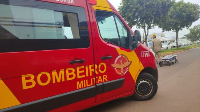 Idoso é atropelado por motociclista ao atravessar avenida, em Catalão