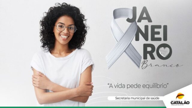 Janeiro Branco: Saúde de Catalão promove ações de conscientização sobre saúde mental