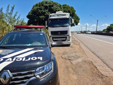 Roubo de veículos e cargas cai mais de 80% em Goiás