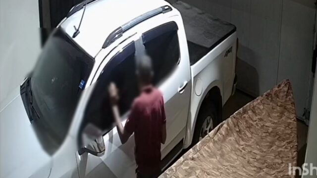 Ladrão é flagrado por câmera furtando residência em Catalão