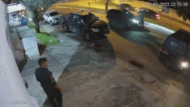 Policial é atropelado após mandar motorista parar em rua de Goiânia; vídeo