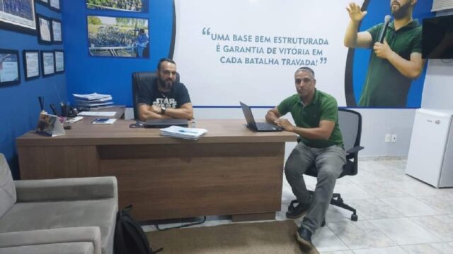 Presidente do Sindicato Metabase reune com representante da empresa Cmoc para discutir PLR