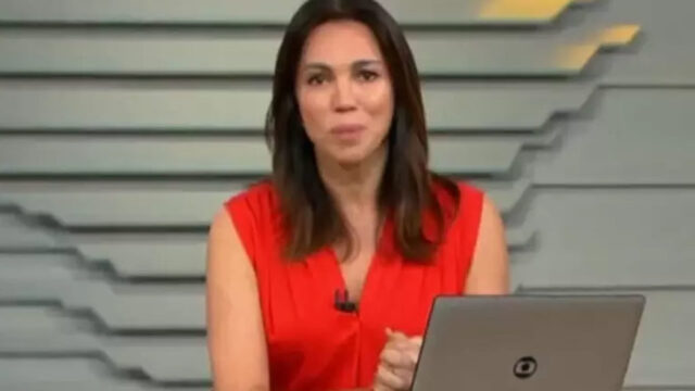 Âncora da Globo se emociona ao anunciar morte de Gloria Maria