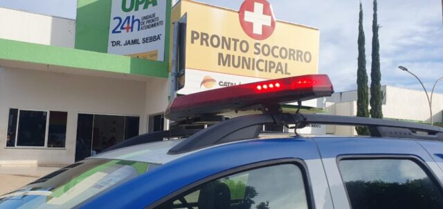 Homem baleado dá entrada na UPA em Catalão