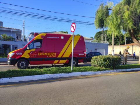 Idoso é atropelado por motocicleta em principal avenida do Bairro Mãe de Deus, em Catalão