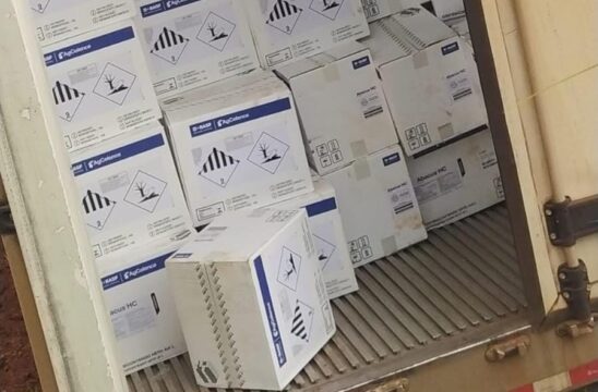 Forças de Segurança de Goiás e Minas Gerais recuperam carga de defensivo agrícola avaliada em R$ 3 milhões