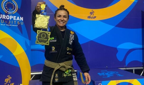 De Catalão, Andrea Pires de Assunção é medalha de ouro no Campeonato Europeu no Jiu-Jitsu