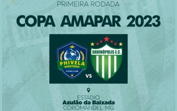 Davinópolis estreia na 16ª Copa Regional Amapar neste sábado (11); veja os jogos da primeira fase