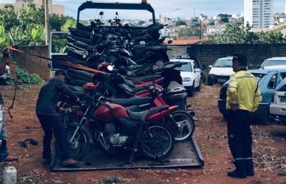 Polícia Militar e SMTC iniciam nova etapa de remoção de veículos apreendidos em Catalão