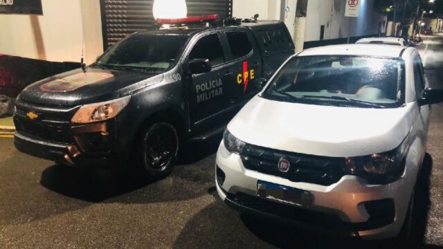 Veículo roubado em Santo André (SP) é recuperado pela CPE em Catalão