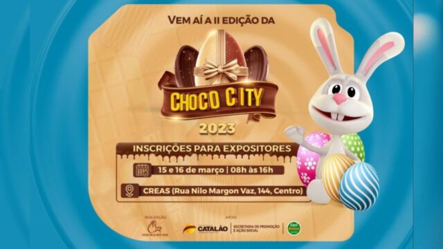Choco City: Vem aí a II edição da Feira de Chocolates em Catalão