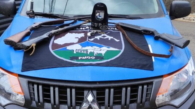 Batalhão Rural prende homem por porte ilegal de arma de fogo em Ipameri